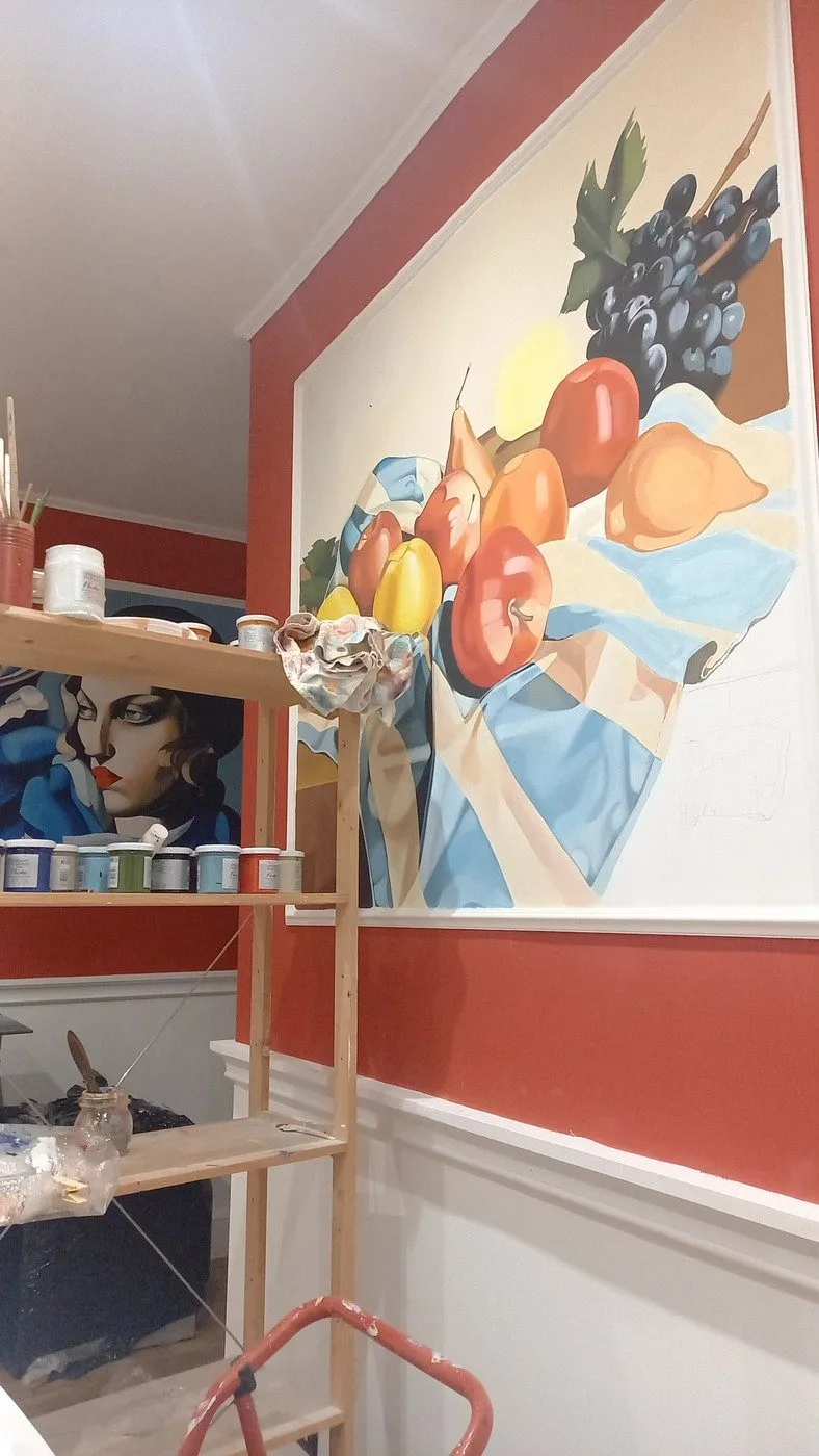 Murale dipinto da Francy Love Art